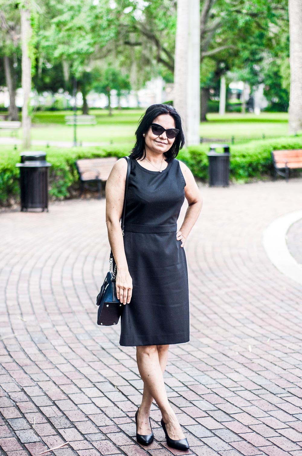 black-dress-j-crew-office-outfit